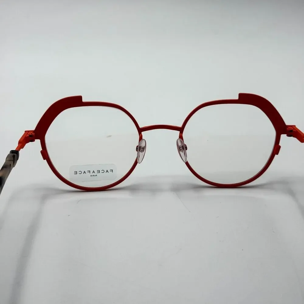 Face a Face Eyeglasses Frame Cialos 1 Col 9130 Dark Violet Geometric 47-20-144